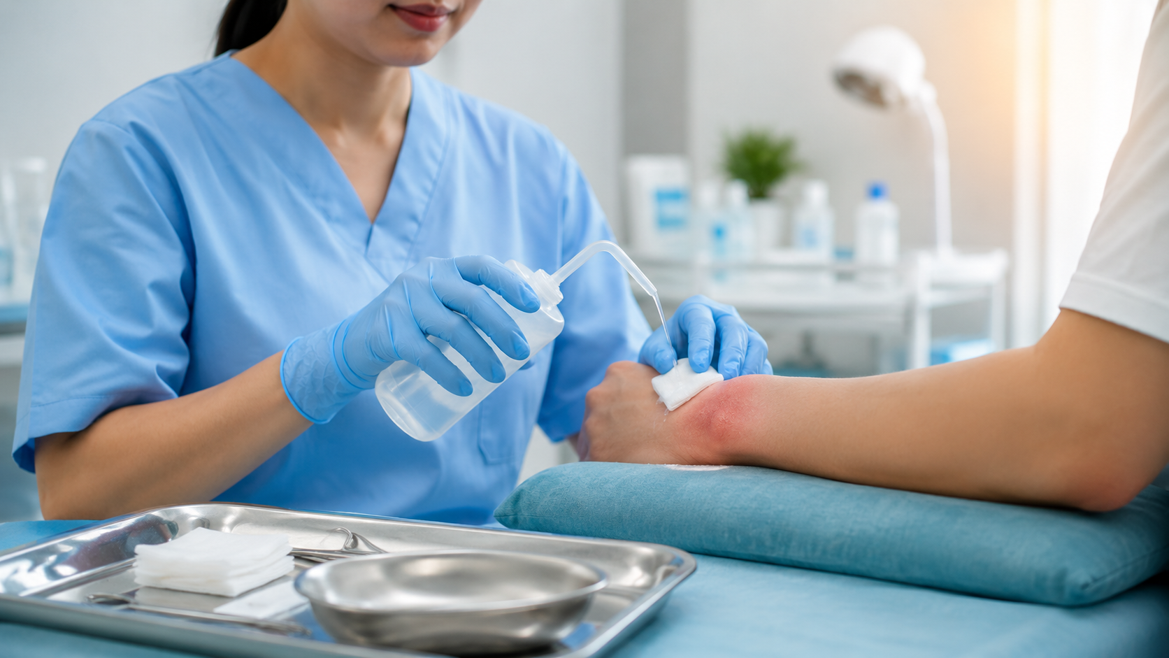 Second-Degree Burns with Polyhexanide + Poloxamer